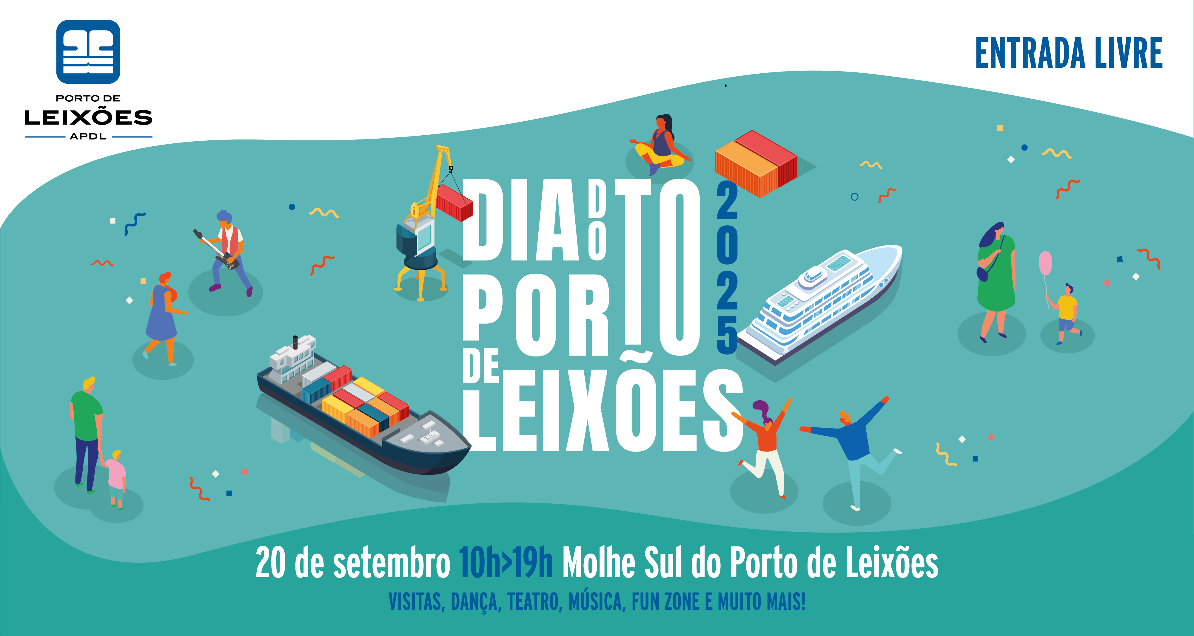 APDL Dia Do Porto De Leixoes Save The Date 1920X1024px
